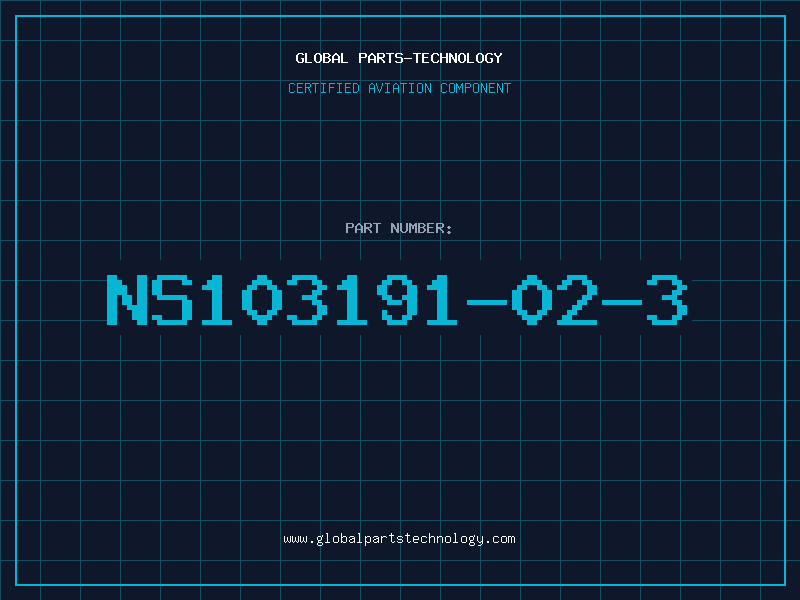 Aviation Part NS103191-02-3