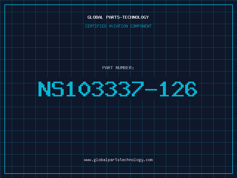 Aviation Part NS103337-126