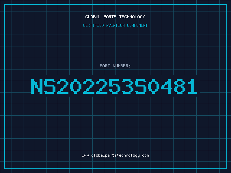 Aviation Part NS202253S0481