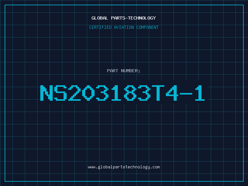 Aviation Part NS203183T4-1