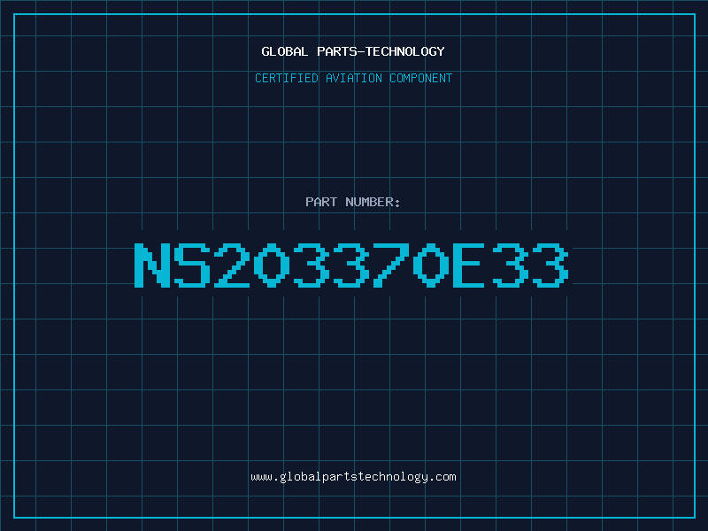 Aviation Part NS203370E33