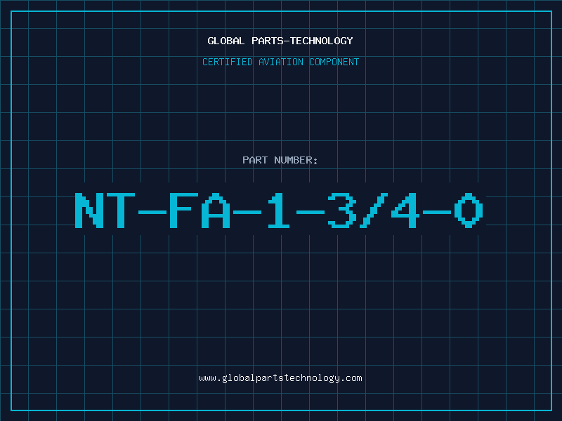 Aviation Part NT-FA-1-3/4-0