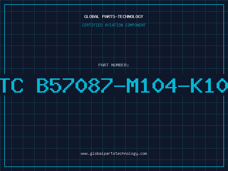 Aviation Part NTC B57087-M104-K100