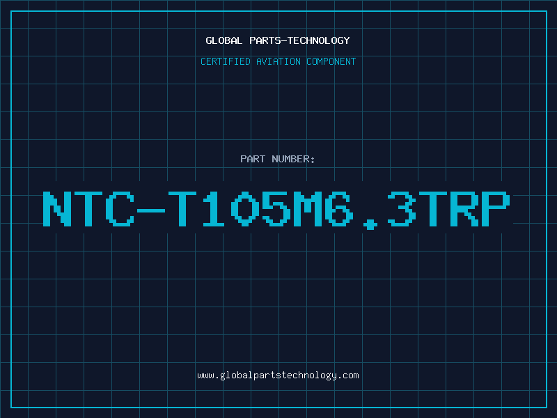 Aviation Part NTC-T105M6.3TRP