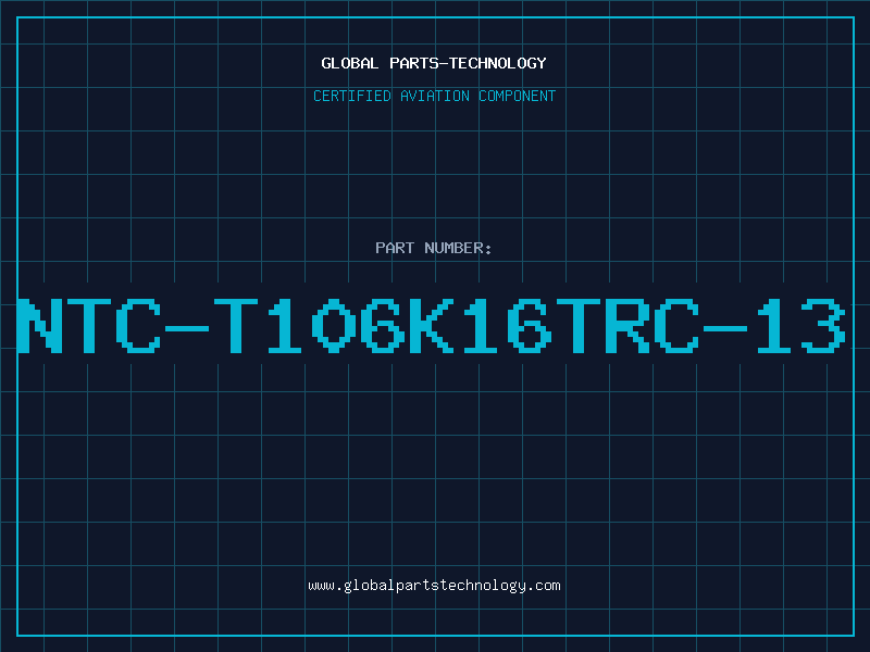 Aviation Part NTC-T106K16TRC-13