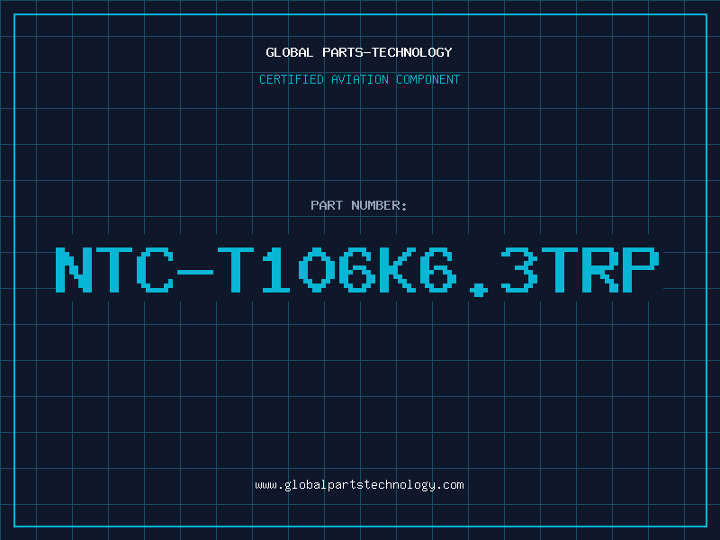 Aviation Part NTC-T106K6.3TRP
