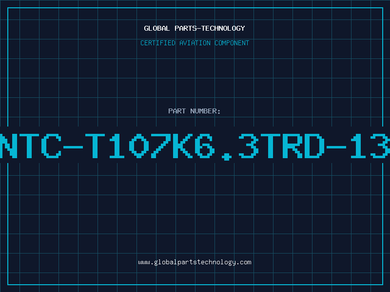 Aviation Part NTC-T107K6.3TRD-13
