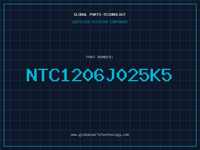 Aviation Part NTC1206J025K5