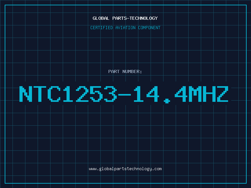 Aviation Part NTC1253-14.4MHZ