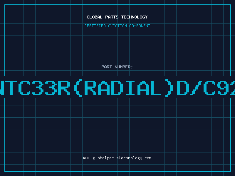 Aviation Part NTC33R(RADIAL)D/C92