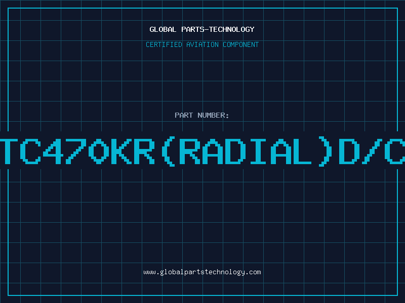 Aviation Part NTC470KR(RADIAL)D/C9