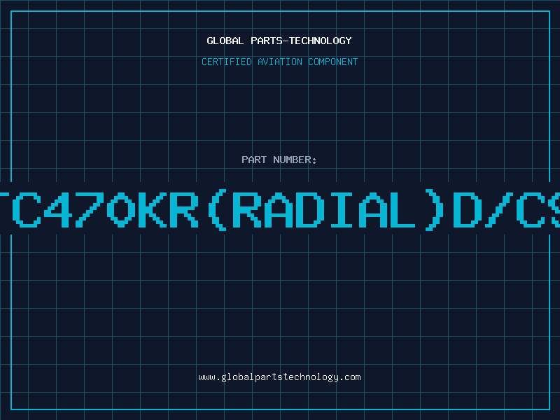 Aviation Part NTC470KR(RADIAL)D/C90