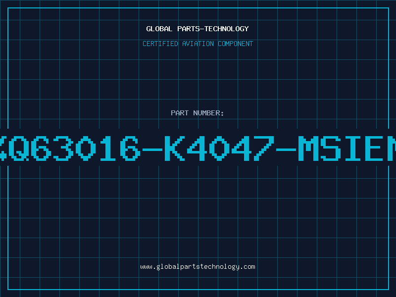 Aviation Part NTC47H20%Q63016-K4047-MSIEMENSOBSOL