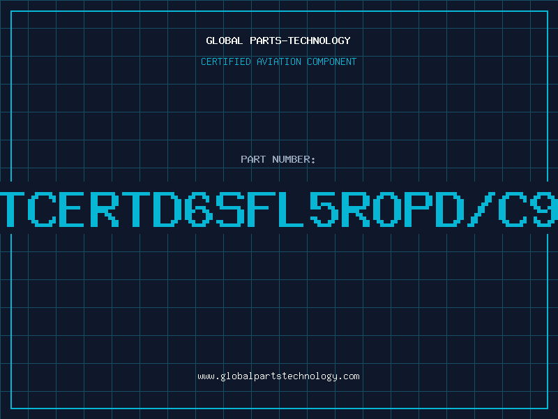 Aviation Part NTCERTD6SFL5ROPD/C91