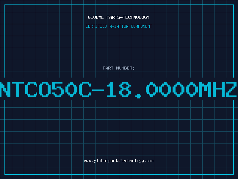 Aviation Part NTCO50C-18.0000MHZ