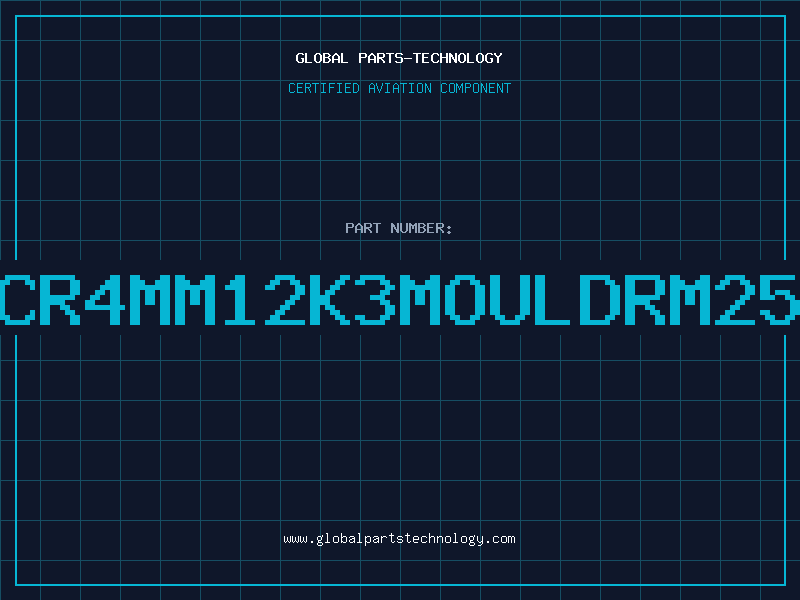 Aviation Part NTCR4mm12K3mouldRM25RO