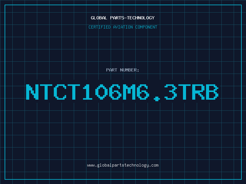 Aviation Part NTCT106M6.3TRB