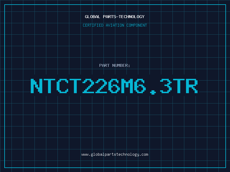 Aviation Part NTCT226M6.3TR