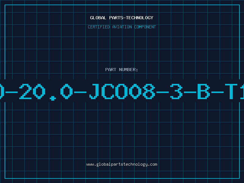 Aviation Part O-20.0-JCO08-3-B-T1