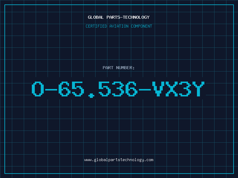 Aviation Part O-65.536-VX3Y