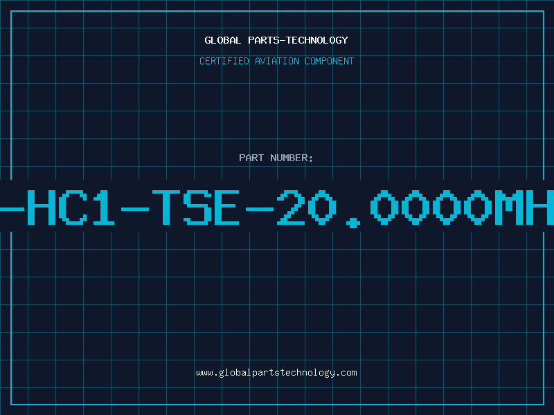 Aviation Part O-HC1-TSE-20.0000MHZ