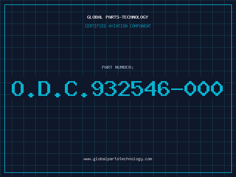 Aviation Part O.D.C.932546-000