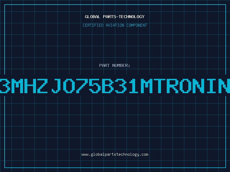 Aviation Part O133333MHZJO75B31MTRONINDUSTRI