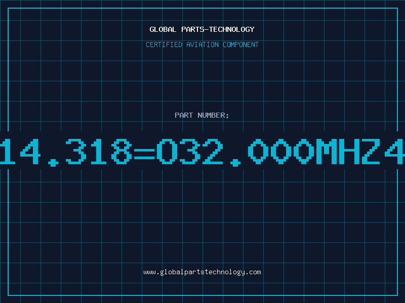Aviation Part O14.318=O32.000MHZ4P