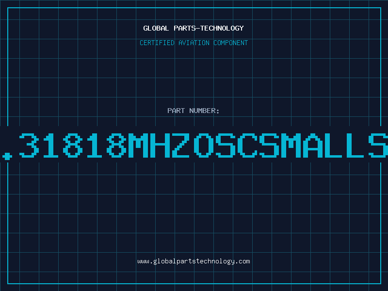 Aviation Part O14.31818MHZOSCSMALLSIZE