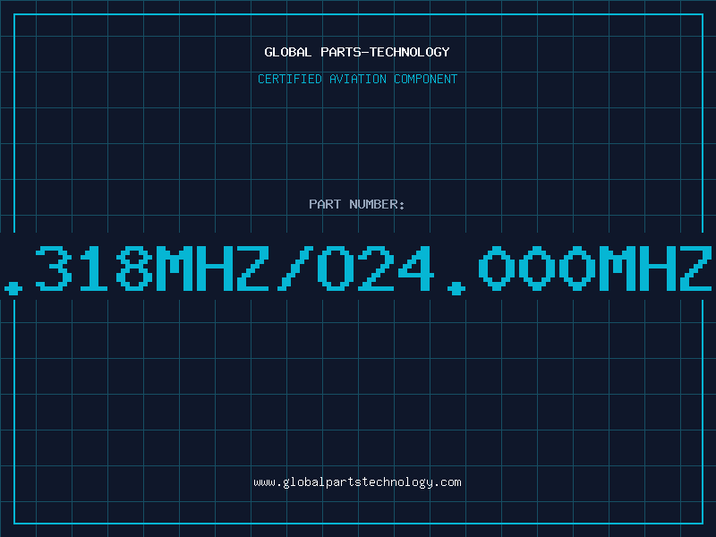 Aviation Part O14.318MHZ/O24.000MHZ4PI