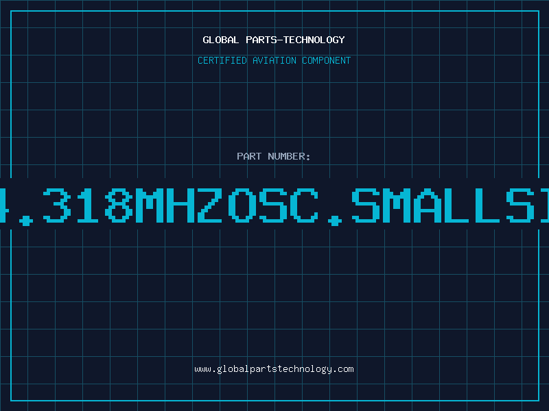 Aviation Part O14.318MHZOSC.SMALLSIZE