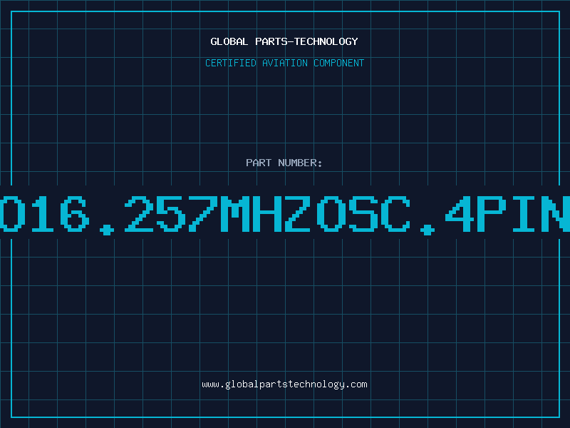 Aviation Part O16.257MHZOSC.4PIN