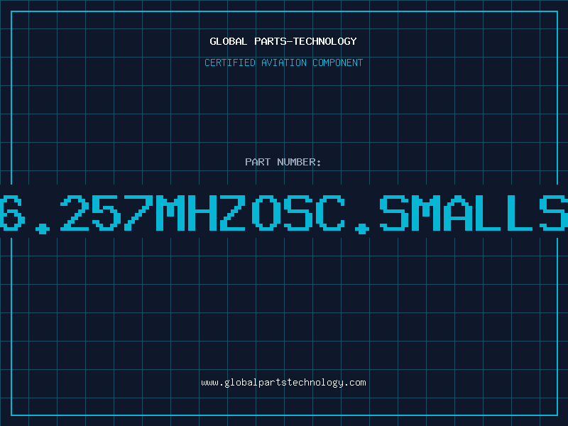 Aviation Part O16.257MHZOSC.SMALLSIZ