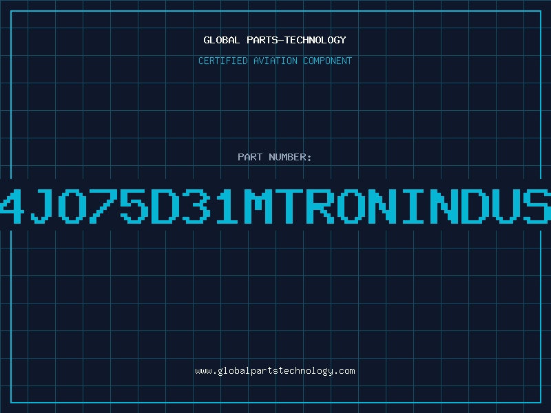 Aviation Part O16384JO75D31MTRONINDUSTRIES