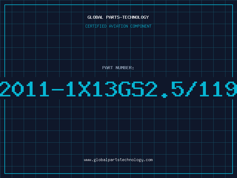 Aviation Part O2011-1X13GS2.5/1196