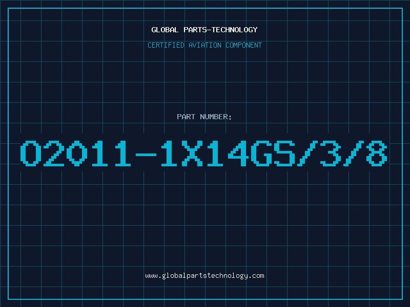 Aviation Part O2011-1X14GS/3/8