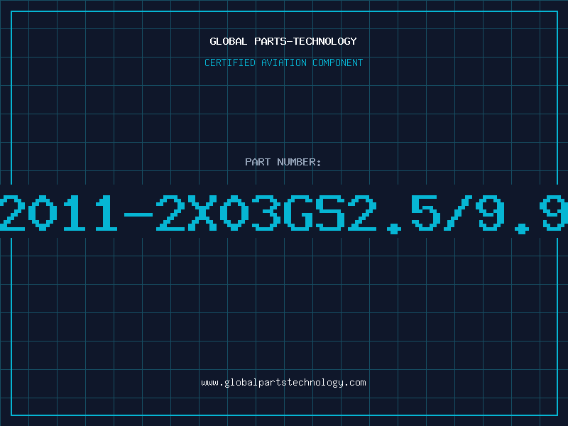 Aviation Part O2011-2X03GS2.5/9.96