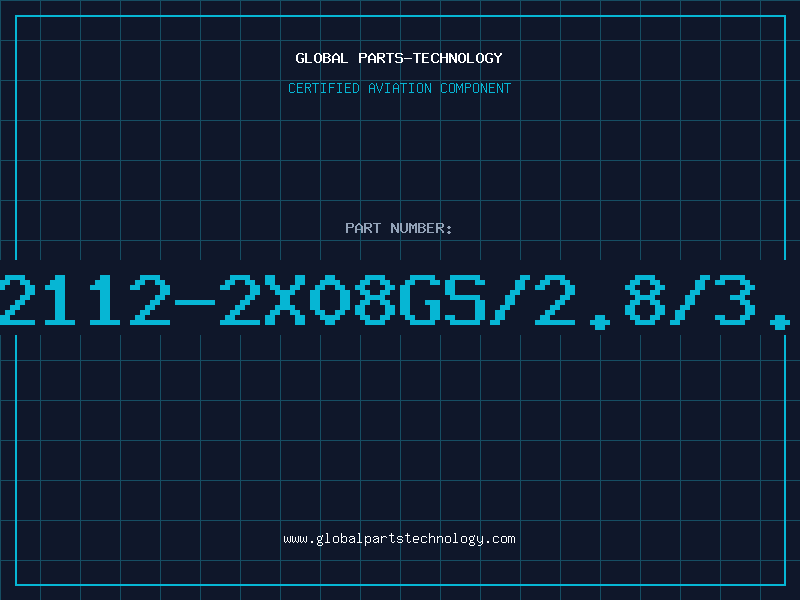Aviation Part O2112-2X08GS/2.8/3.9