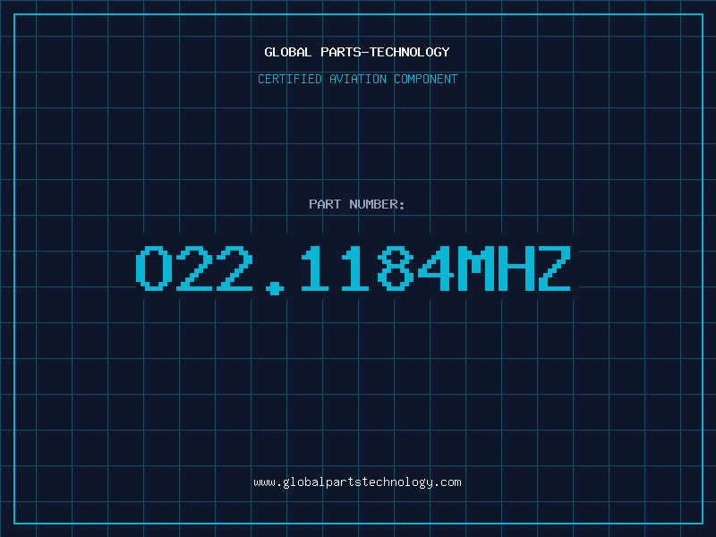 Aviation Part O22.1184MHZ