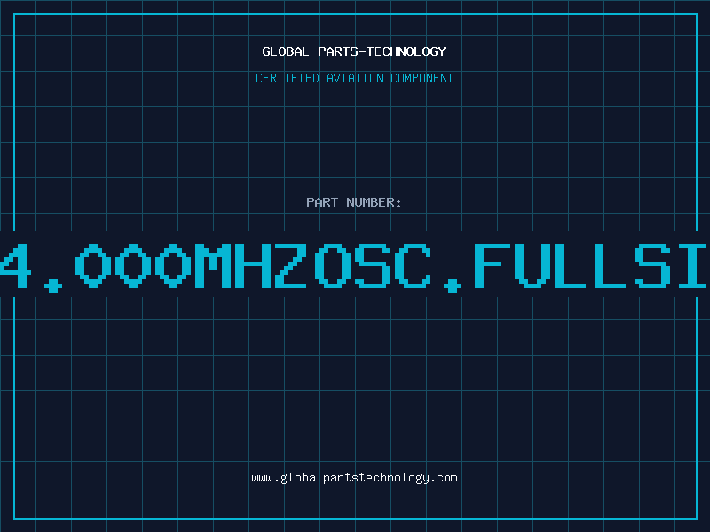 Aviation Part O24.000MHZOSC.FULLSIZE