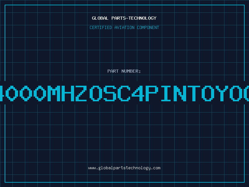 Aviation Part O24000MHZOSC4PINTOYOCOM