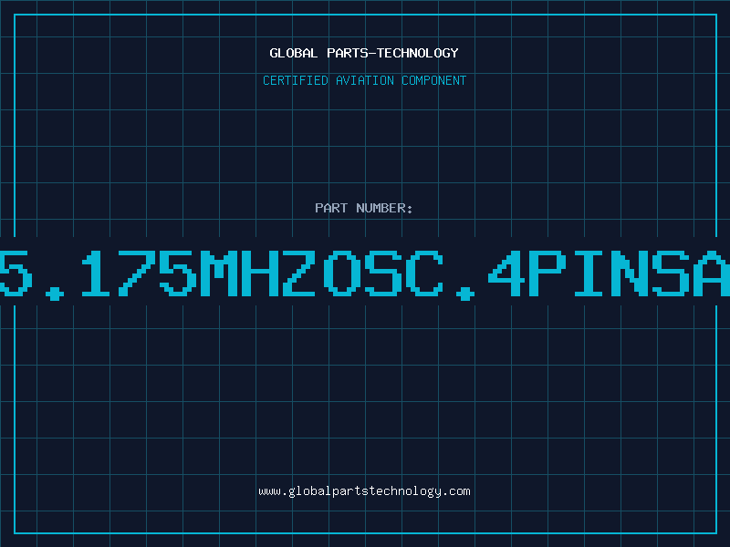 Aviation Part O25.175MHZOSC.4PINSARO