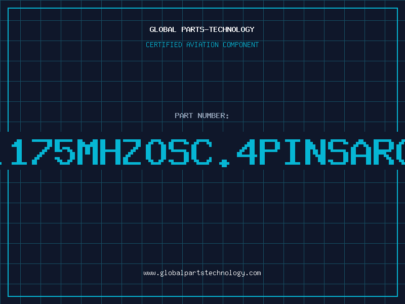Aviation Part O25.175MHZOSC.4PINSARONIX