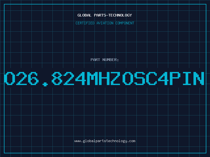Aviation Part O26.824MHZOSC4PIN