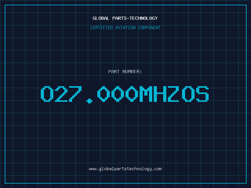 Aviation Part O27.000MHZOS
