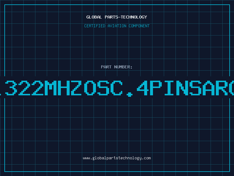 Aviation Part O28.322MHZOSC.4PINSARONIX