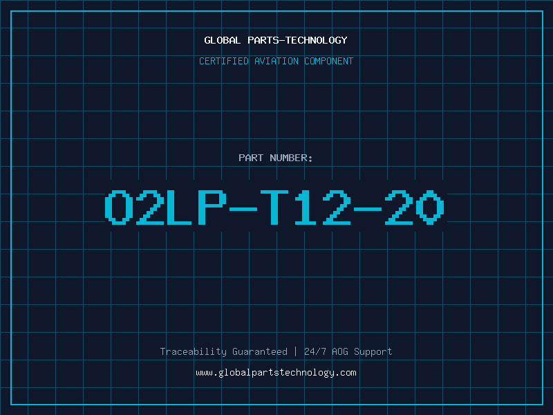 Aviation Part O2LP-T12-20