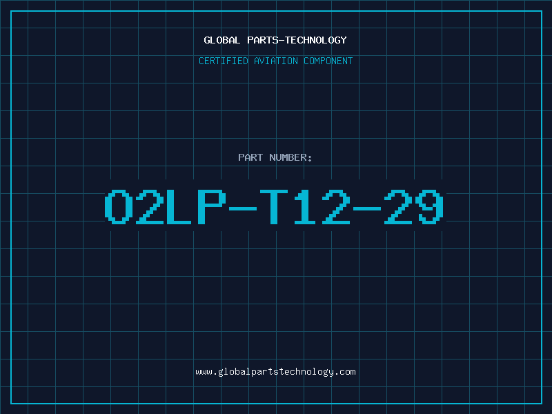 Aviation Part O2LP-T12-29