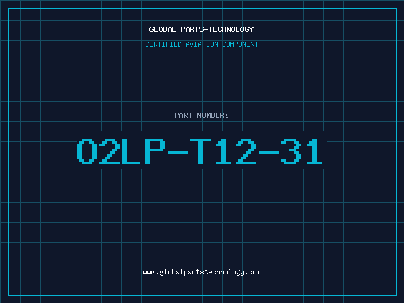 Aviation Part O2LP-T12-31