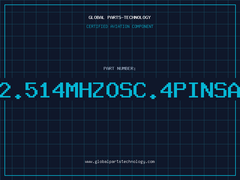Aviation Part O32.514MHZOSC.4PINSARO